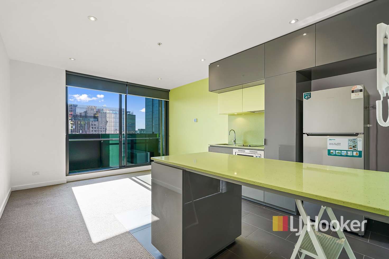 Main view of Homely apartment listing, 1303/555 Swanston Street, Carlton VIC 3053