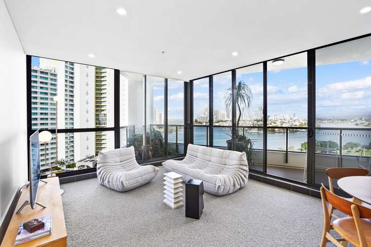 Main view of Homely apartment listing, Level 15/1504/2 Aqua Street, Southport QLD 4215