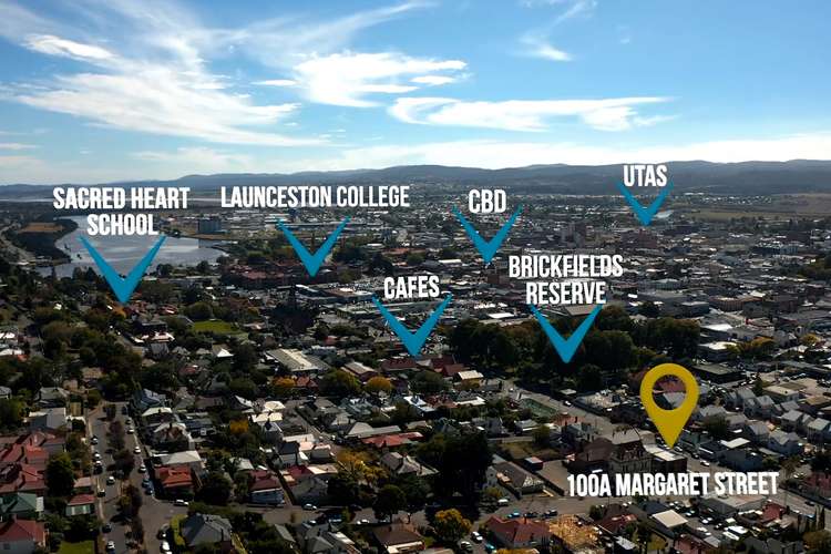 Third view of Homely townhouse listing, 100A Margaret Street, Launceston TAS 7250