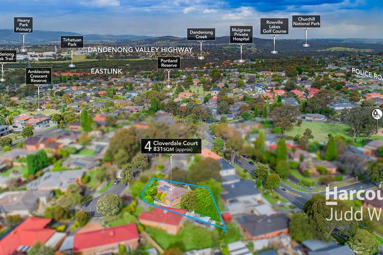 Fourth view of Homely house listing, 4 Cloverdale Court, Mulgrave VIC 3170