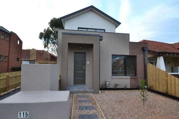 Main view of Homely townhouse listing, 1/115 Albion Street, Brunswick VIC 3056