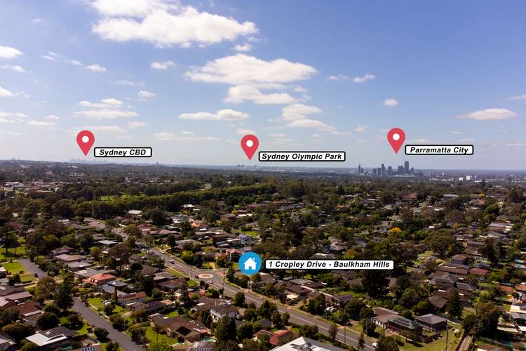 Fifth view of Homely house listing, 1 Cropley Drive, Baulkham Hills NSW 2153