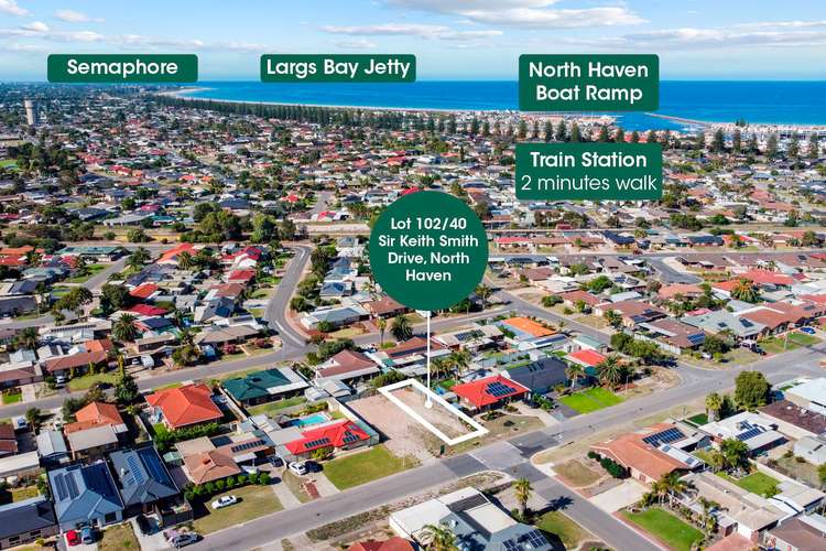 Main view of Homely residentialLand listing, Lot 102/40 Sir Keith Smith Drive, North Haven SA 5018