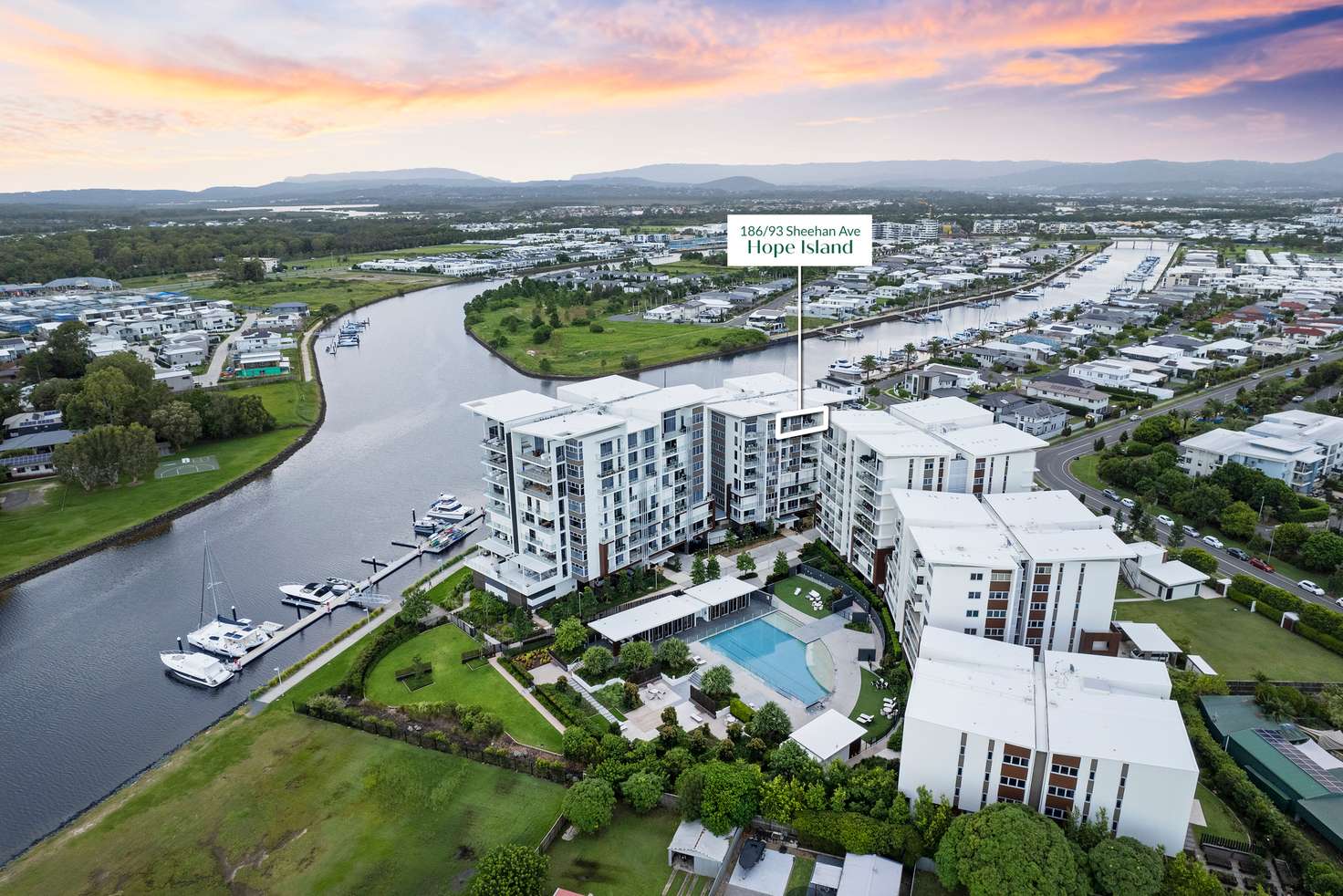 Main view of Homely apartment listing, 186/93 Sheehan Avenue, Hope Island QLD 4212