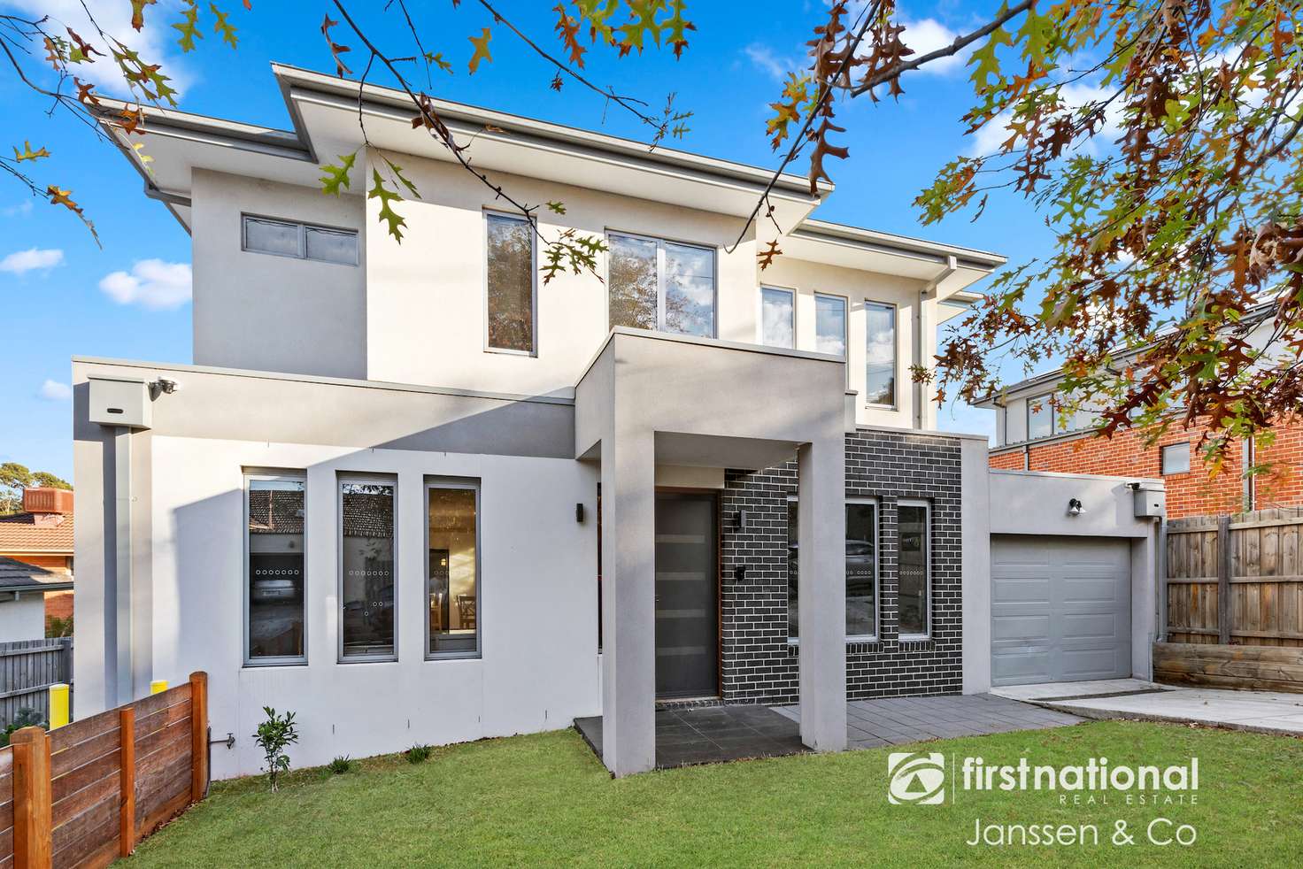 Main view of Homely townhouse listing, 1/36 Ross Street, Doncaster East VIC 3109