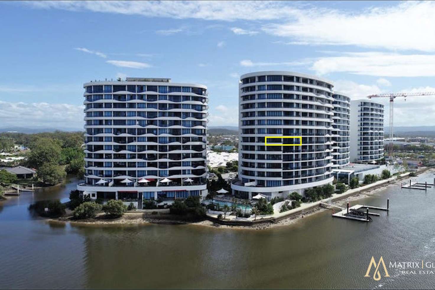 Main view of Homely apartment listing, Level 6/1605/5 Harbour Side Court, Biggera Waters QLD 4216
