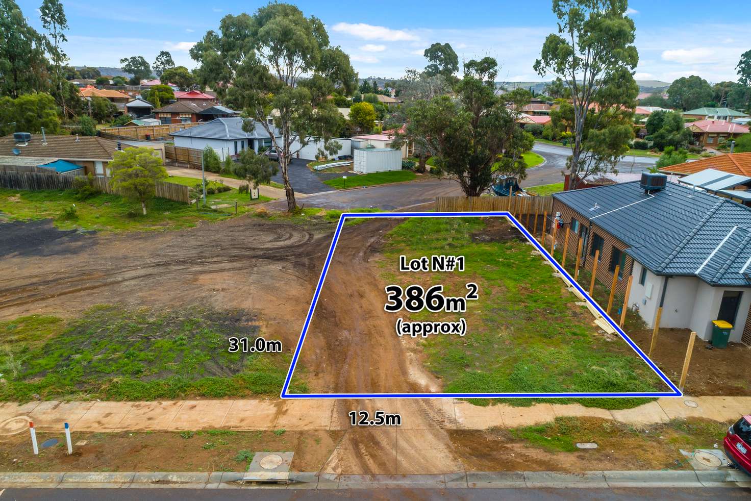Main view of Homely residentialLand listing, LOT 1 Holman Crescent, Bacchus Marsh VIC 3340