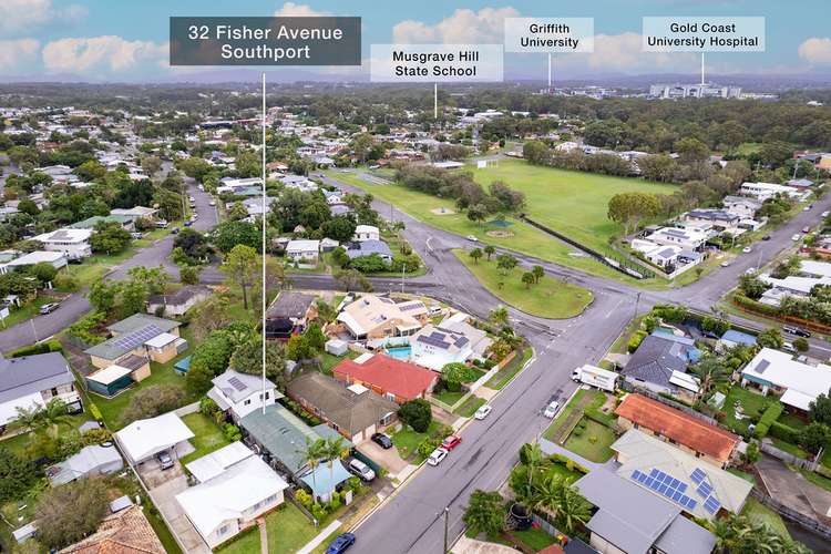 Main view of Homely house listing, 32 Fisher Avenue, Southport QLD 4215
