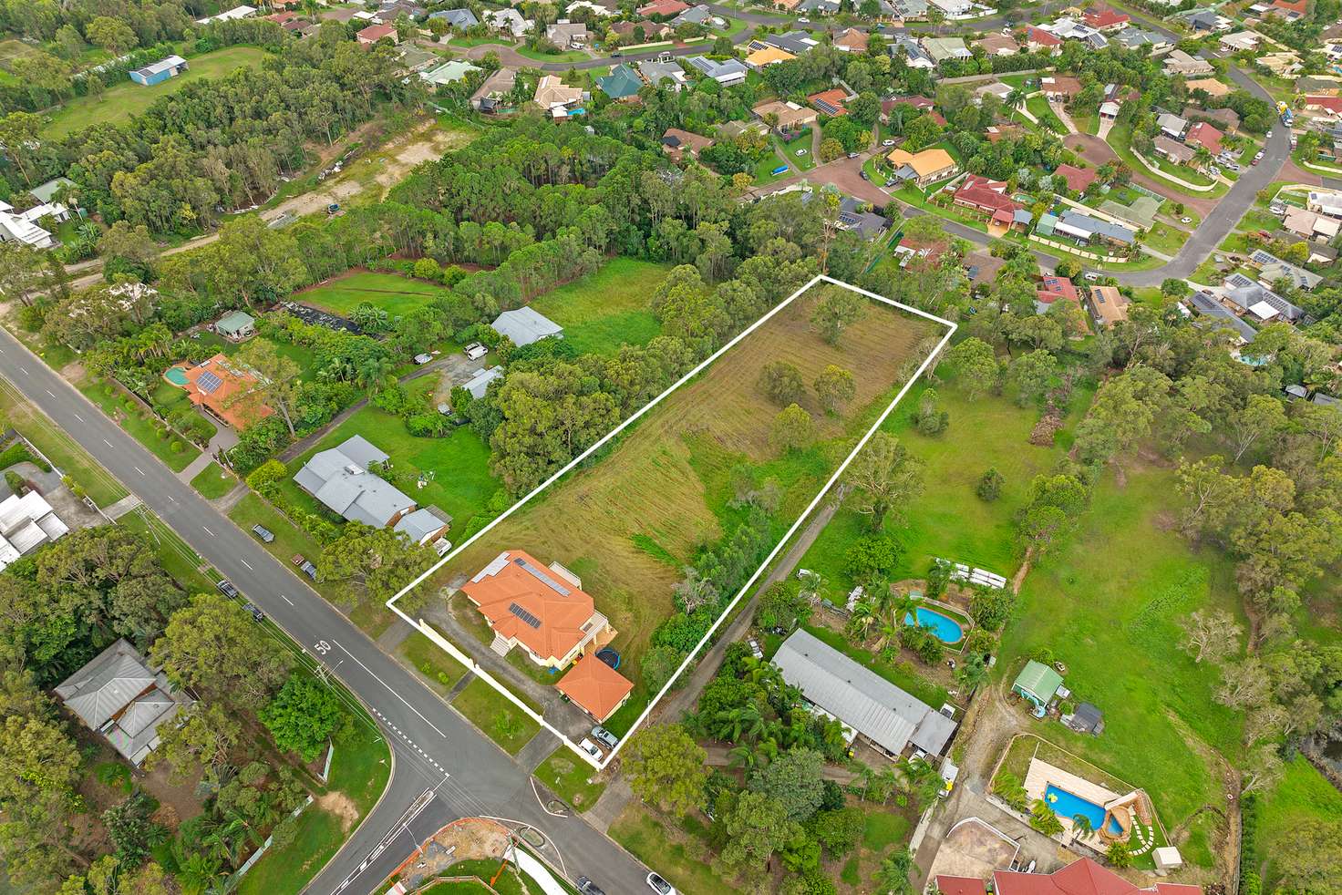 Main view of Homely house listing, 46 Uplands Drive, Parkwood QLD 4214