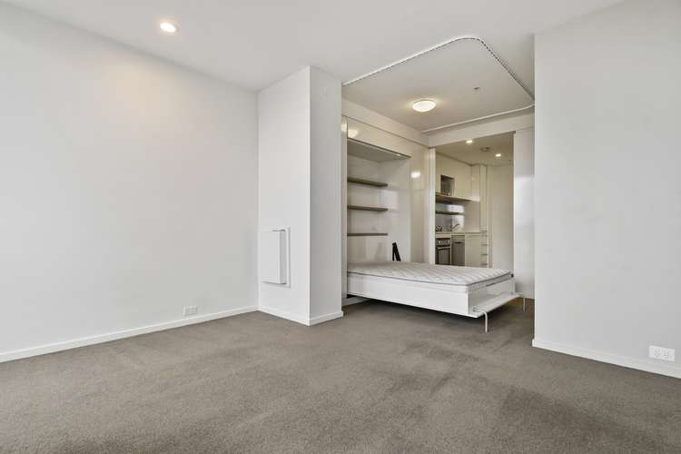 Third view of Homely studio listing, 3508/350 William Street, Melbourne VIC 3000