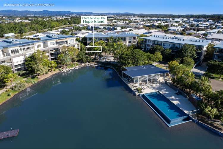 Main view of Homely apartment listing, 714/3 Pendraat Parade, Hope Island QLD 4212