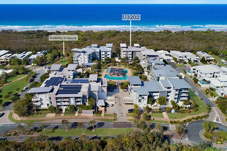 Main view of Homely unit listing, 3202/27 Boardwalk Boulevard, Mount Coolum QLD 4573