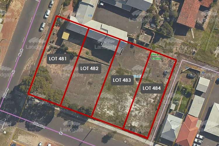 Main view of Homely residentialLand listing, Johnston Street, Collie WA 6225