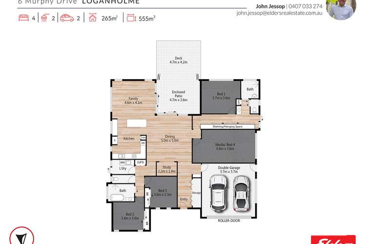 Third view of Homely house listing, 6 Murphy Drive, Loganholme QLD 4129