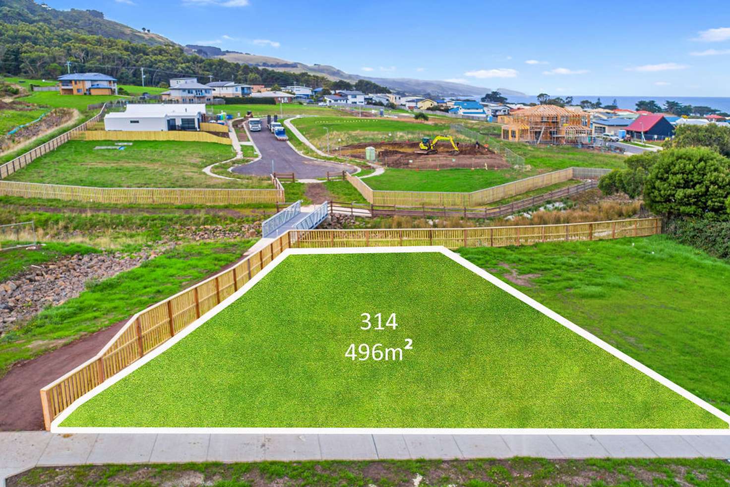 Main view of Homely residentialLand listing, LOT 314 Coastal Link, Apollo Bay VIC 3233