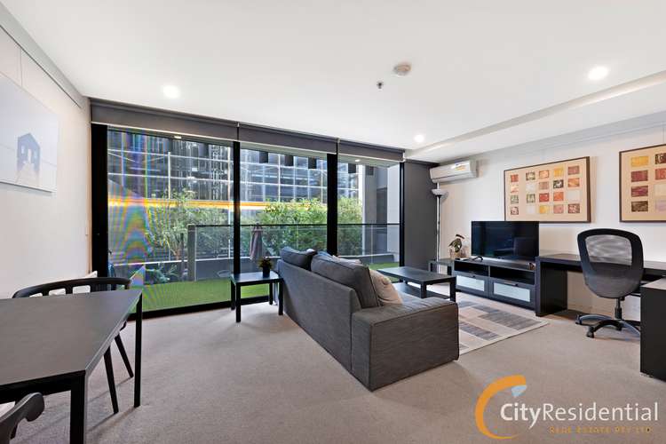 Main view of Homely apartment listing, 111/815 Bourke Street, Docklands VIC 3008