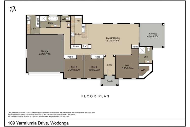 Main view of Homely house listing, 109 Yarralumla Drive, Wodonga VIC 3690