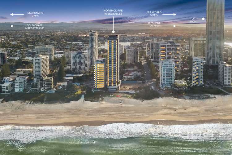 Third view of Homely apartment listing, 203/3 Northcliffe Terrace, Surfers Paradise QLD 4217