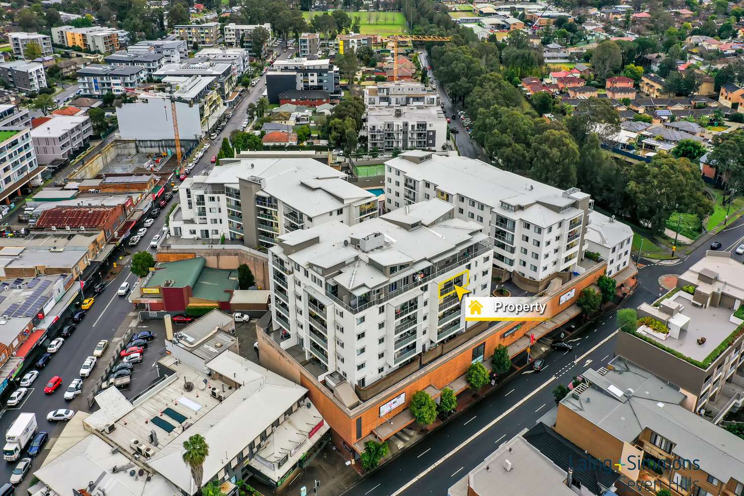 Main view of Homely apartment listing, 606/8 Cornelia Road, Toongabbie NSW 2146