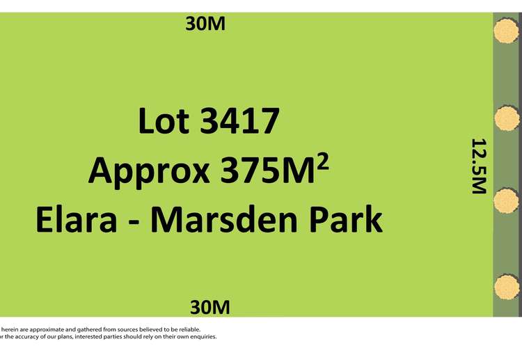 LOT 3417 Passionflower Street, Elara, Marsden Park NSW 2765