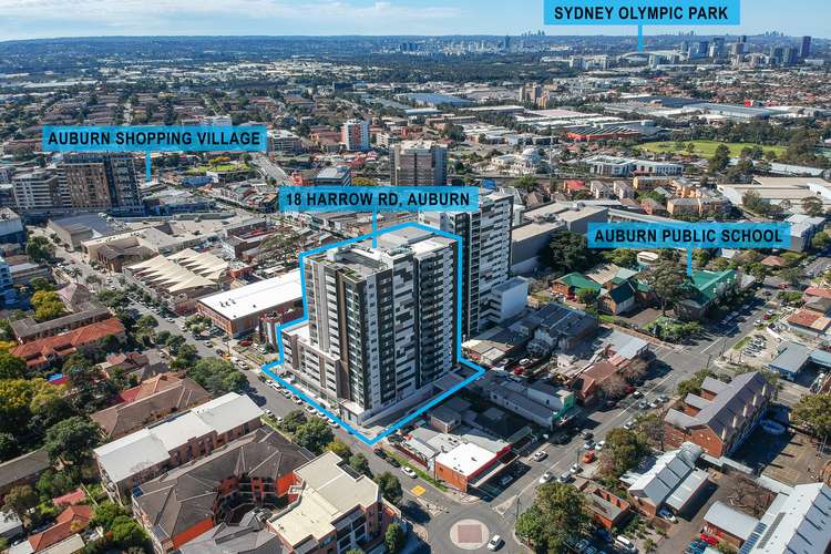 Main view of Homely unit listing, 410/18 Harrow Road, Auburn NSW 2144