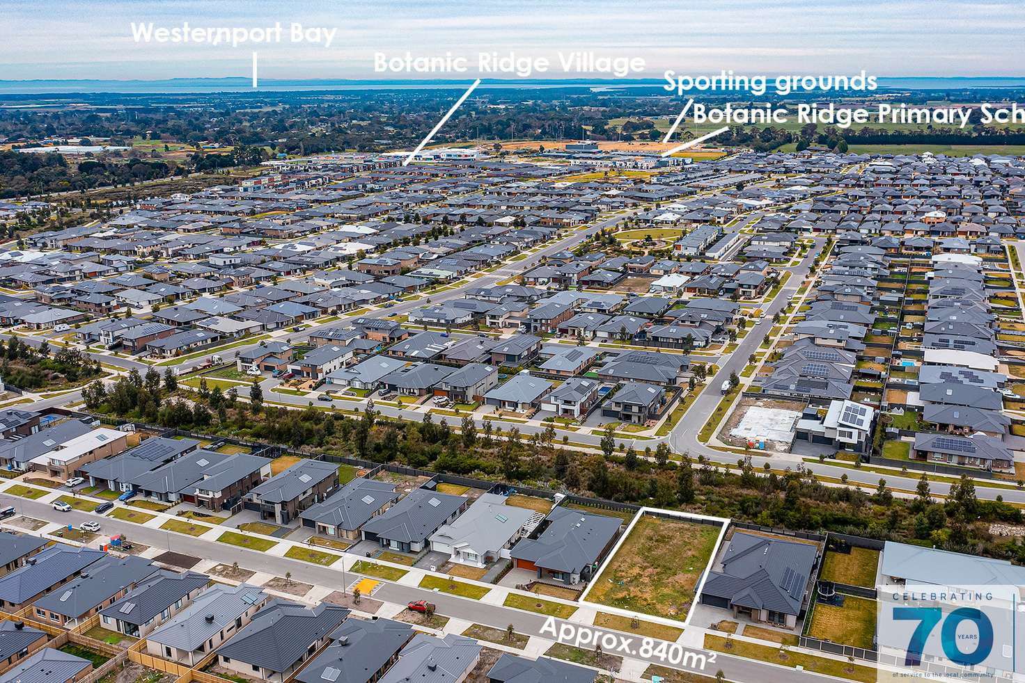 Main view of Homely residentialLand listing, 75 Bandicoot Boulevard, Botanic Ridge VIC 3977