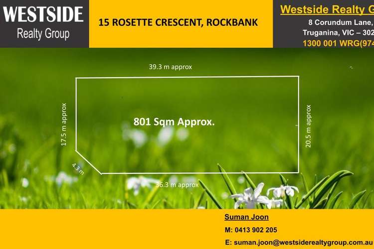 15 Rosette Crescent, Rockbank VIC 3335