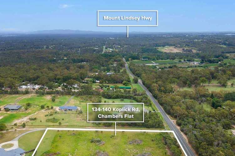 Main view of Homely acreageSemiRural listing, 134-140 Koplick Road, Chambers Flat QLD 4133