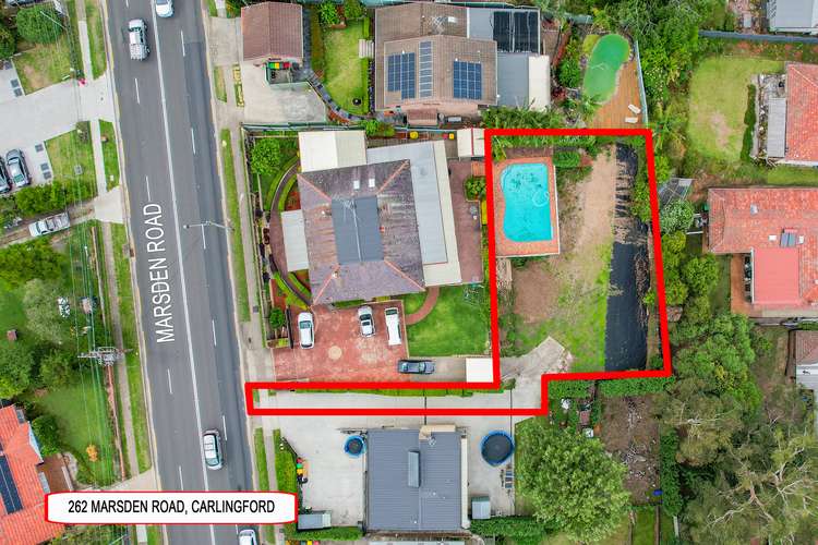 Main view of Homely residentialLand listing, 262 Marsden Road, Carlingford NSW 2118