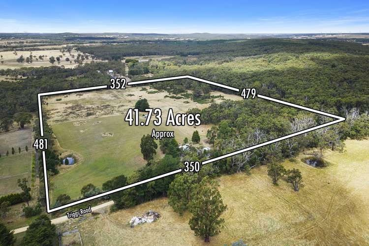 Main view of Homely acreageSemiRural listing, 193 Triggs Road, Yendon VIC 3352