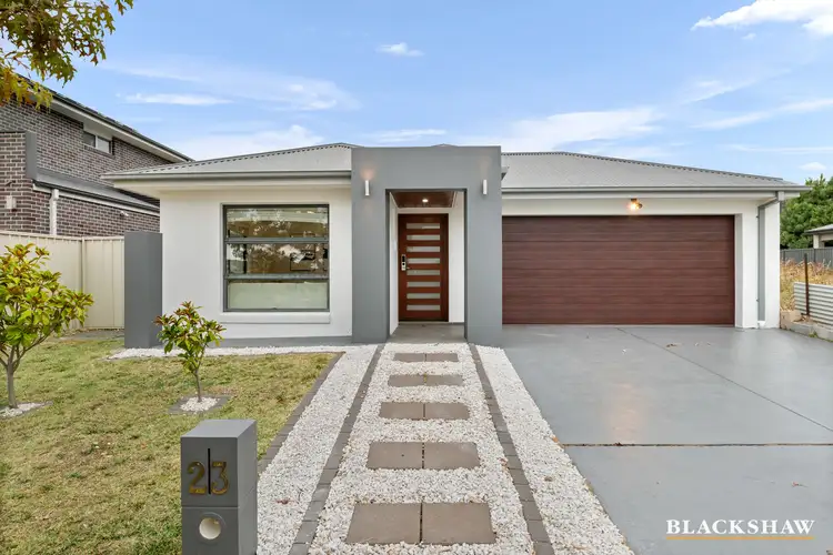 Main view of Homely house listing, 23 David Fleay Street, Wright ACT 2611