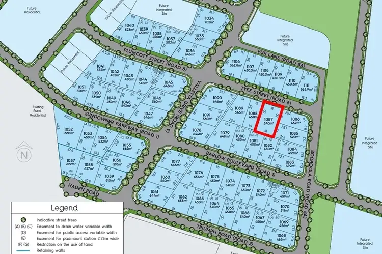 Lot 1087 The Gables, Box Hill NSW 2765