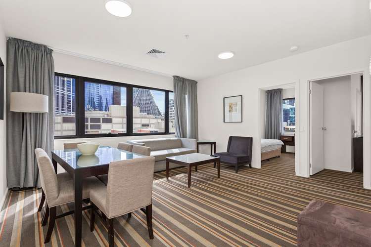 Main view of Homely apartment listing, 802/250 Elizabeth Street, Melbourne VIC 3000
