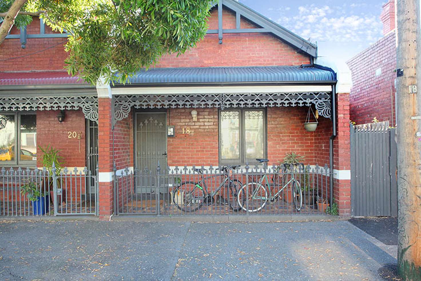 Main view of Homely terrace listing, 18 Rutland St, Clifton Hill VIC 3068