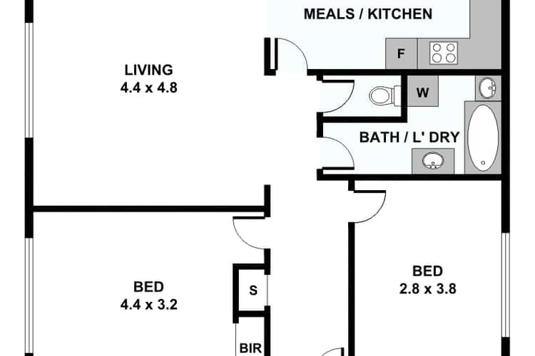 Second view of Homely unit listing, 1/107 McPherson Street, Essendon VIC 3040