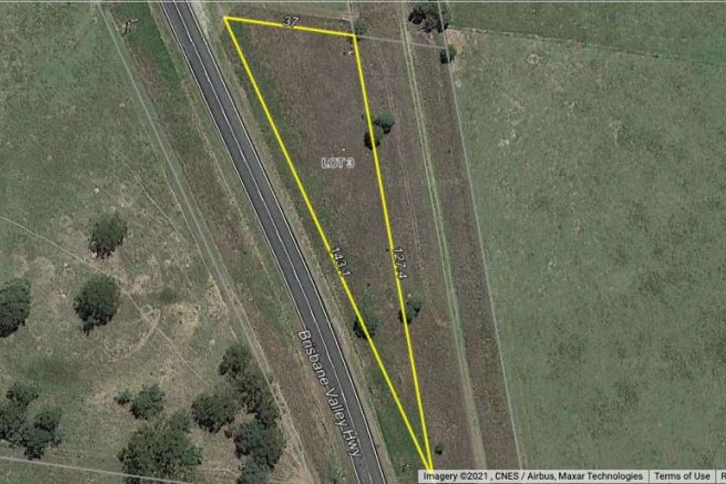 Main view of Homely residentialLand listing, LOT 3 Brisbane Valley Highway, Biarra QLD 4313