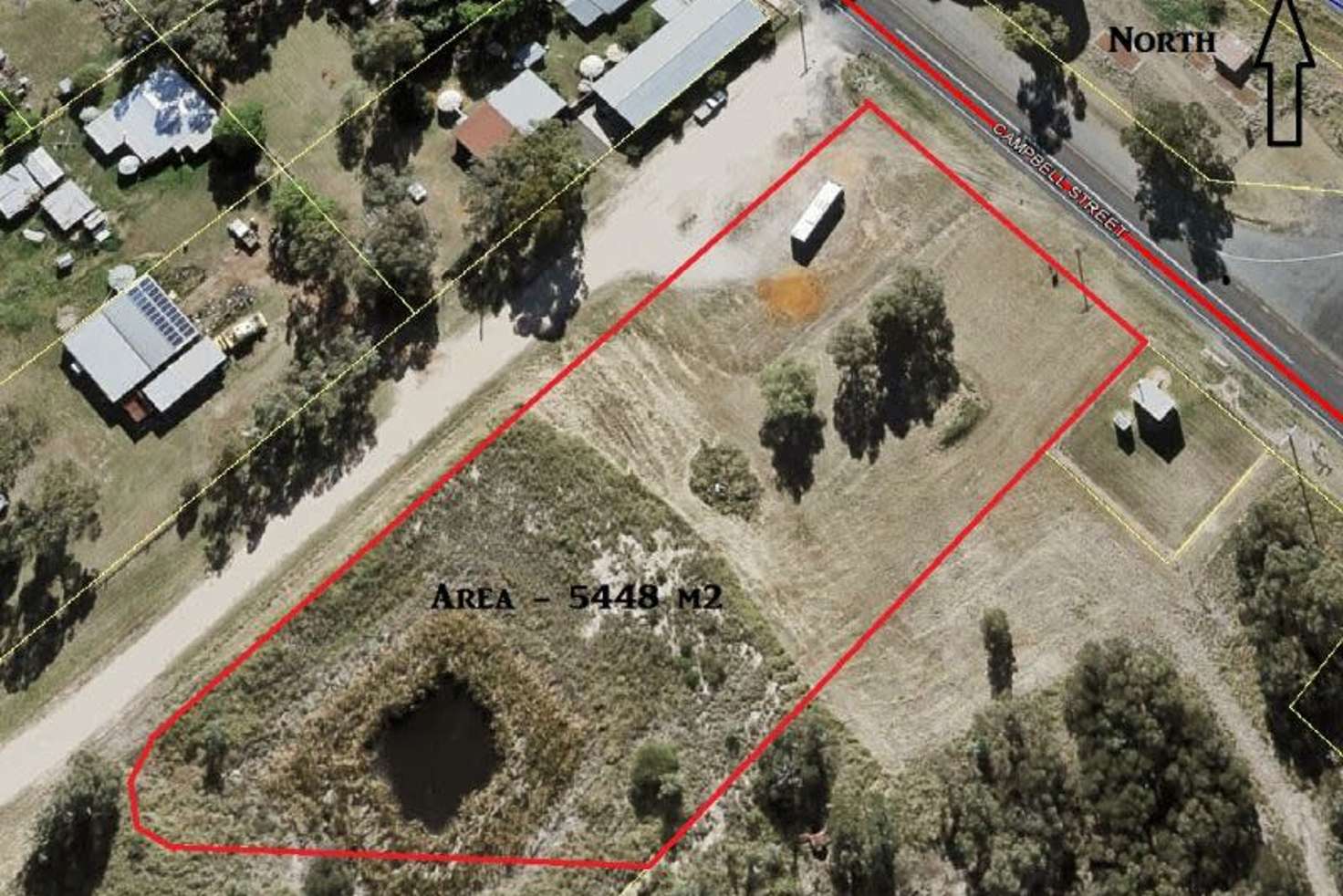 Main view of Homely residentialLand listing, 5448 m2 - Warrego Highway, Brigalow QLD 4412