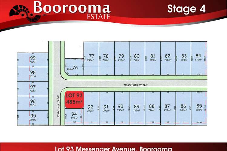Third view of Homely house listing, Lot 93 Messenger Avenue, Boorooma NSW 2650
