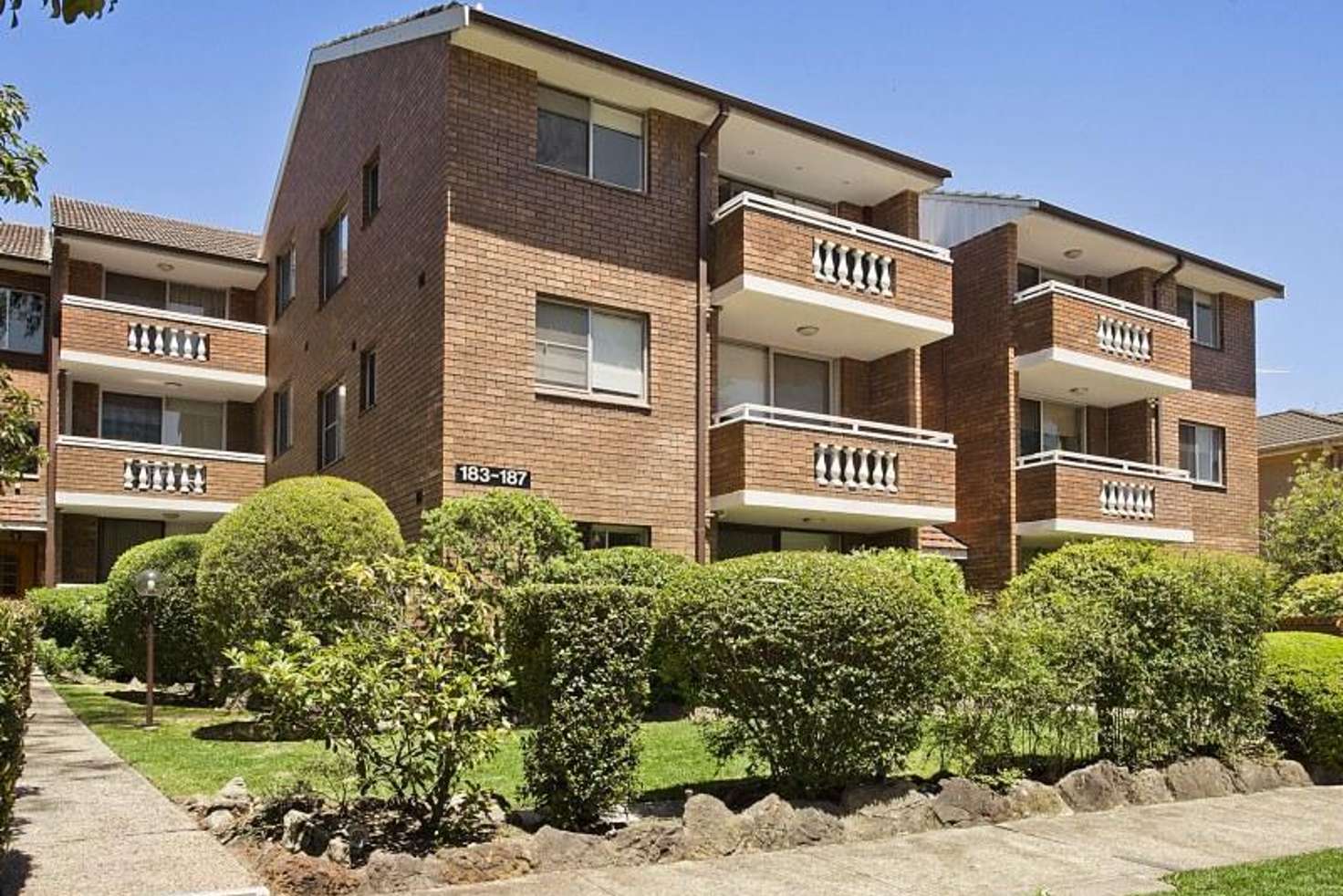 Main view of Homely apartment listing, 1/183-187 Hampden Rd, Abbotsford NSW 2046