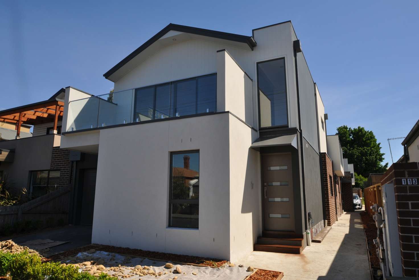 Main view of Homely townhouse listing, 2/113 Albion Street, Brunswick VIC 3056