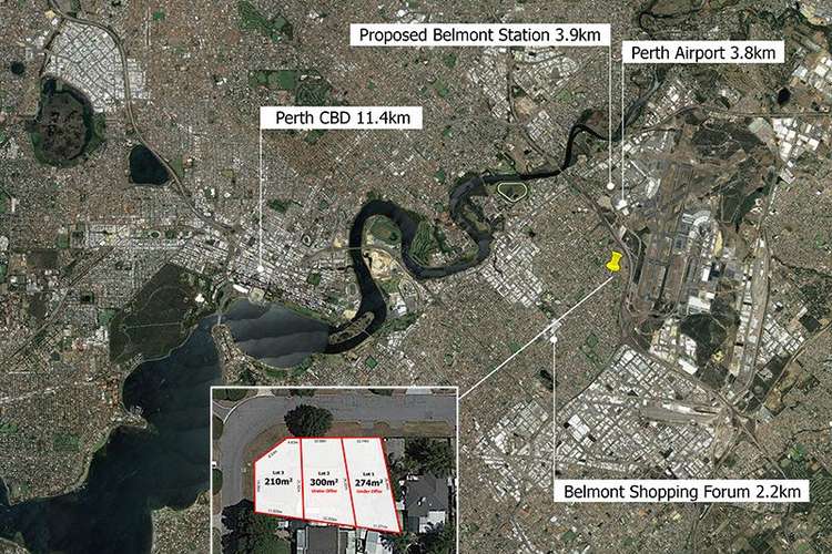 Second view of Homely residentialLand listing, LOT Lot 3, 8 Crellin Way, Cloverdale WA 6105