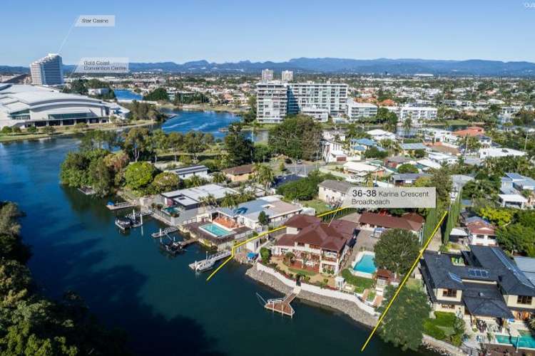 Sixth view of Homely house listing, 36- 38 Karina Crescent, Broadbeach Waters QLD 4218