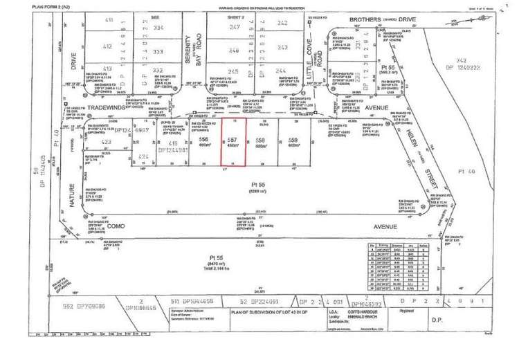 Sixth view of Homely residentialLand listing, Lot 557 Tradewinds Avenue, Emerald Beach NSW 2456