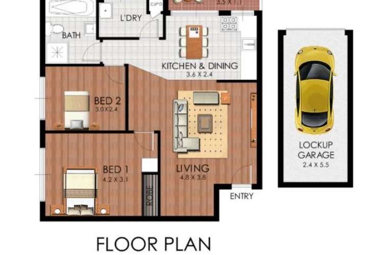 Second view of Homely unit listing, 1/12-14 Mary Street, Lidcombe NSW 2141