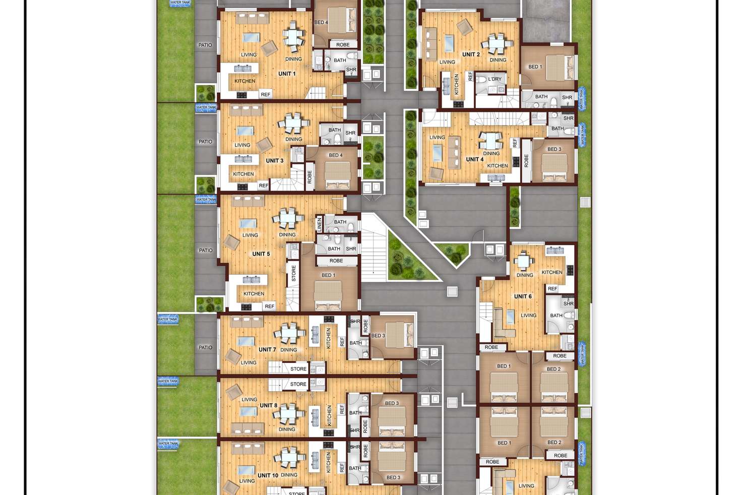 Main view of Homely townhouse listing, 2-4 Andrew Place, Girraween NSW 2145