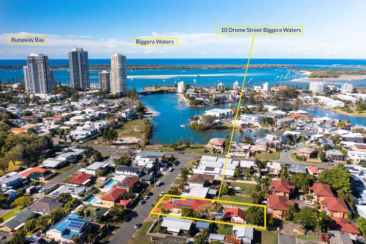 Main view of Homely house listing, 10 Drome Street, Biggera Waters QLD 4216