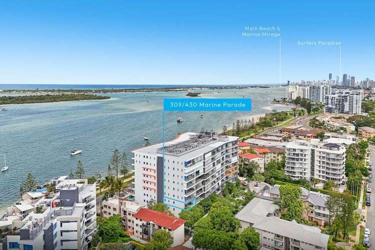 Main view of Homely apartment listing, 309/430 Marine Parade, Biggera Waters QLD 4216