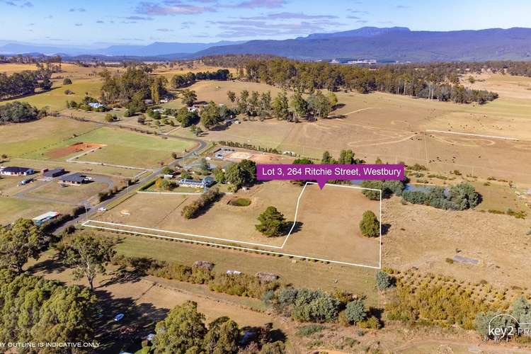 Second view of Homely residentialLand listing, Lot 3, 264 Ritchie Street, Westbury TAS 7303