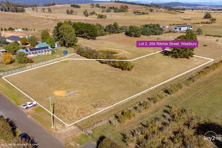 Main view of Homely residentialLand listing, Lot 2, 264 Ritchie Street, Westbury TAS 7303