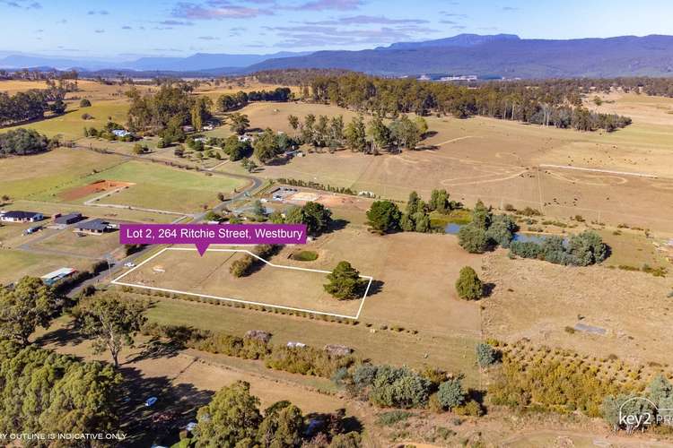 Second view of Homely residentialLand listing, Lot 2, 264 Ritchie Street, Westbury TAS 7303